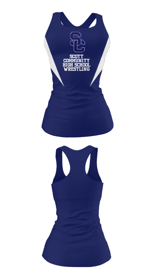 Tank Top, Scott Community High School Wrestling, Wrestling, Teamtime, Team time, sublimation, custom sports apparel, team uniforms, spirit wear, spiritwear, sports uniforms, custom shirts, team store, custom team store, fundraiser sports, apparel fundraiser