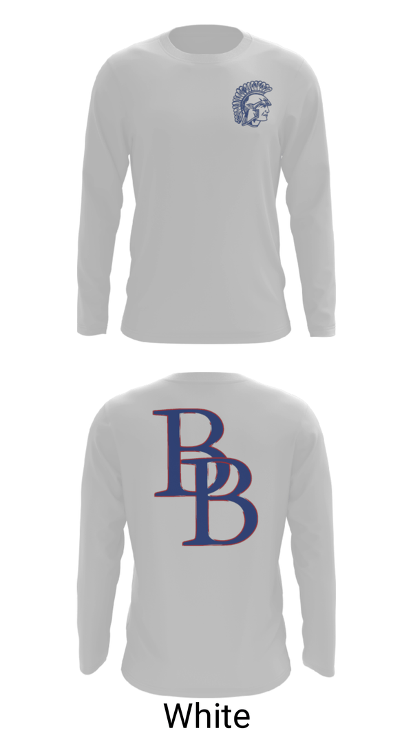 Long Sleeve Performance Shirt, Blind Brook High School Basketball, Men's Basketball, Teamtime, Team time, sublimation, custom sports apparel, team uniforms, spirit wear, spiritwear, sports uniforms, custom shirts, team store, custom team store, fundraiser sports, apparel fundraiser