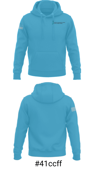 Hoodie, Jewish Community Center of the Lehigh Valley, Spirit Store, Teamtime, Team time, sublimation, custom sports apparel, team uniforms, spirit wear, spiritwear, sports uniforms, custom shirts, team store, custom team store, fundraiser sports, apparel fundraiser