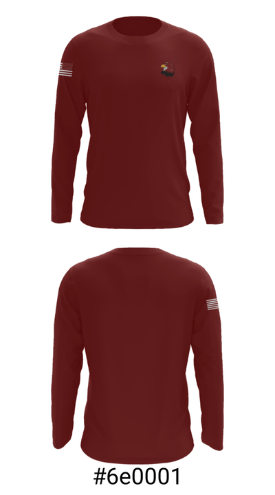 Pleasant Grove Elementary School 73381119 Long Sleeve Performance Shirt - 18