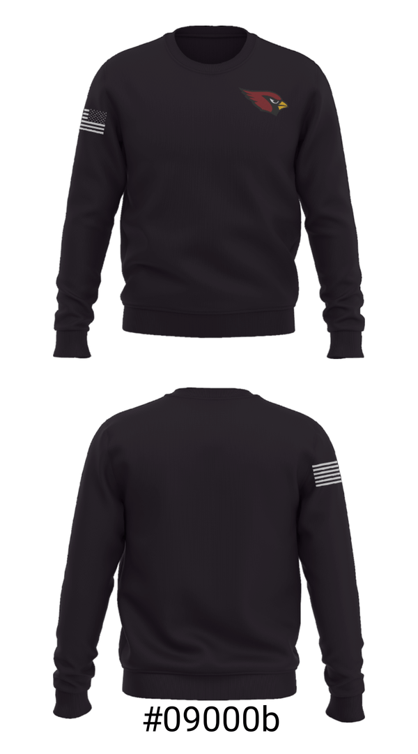 Crew Neck Sweatshirt, Orchard View High School Basketball, Men's Basketball, Teamtime, Team time, sublimation, custom sports apparel, team uniforms, spirit wear, spiritwear, sports uniforms, custom shirts, team store, custom team store, fundraiser sports, apparel fundraiser