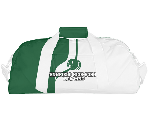 Duffle Bag, Pennfield High School Bowling, Bowling, Teamtime, Team time, sublimation, custom sports apparel, team uniforms, spirit wear, spiritwear, sports uniforms, custom shirts, team store, custom team store, fundraiser sports, apparel fundraiser