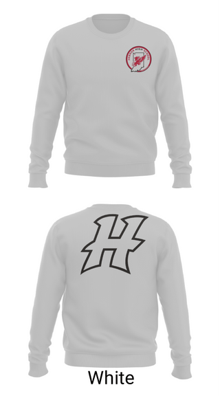 Crew Neck Sweatshirt, Hebron High School Basketball, Women's Basketball, Teamtime, Team time, sublimation, custom sports apparel, team uniforms, spirit wear, spiritwear, sports uniforms, custom shirts, team store, custom team store, fundraiser sports, apparel fundraiser