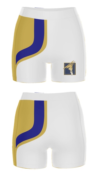 Women's Compression Shorts, Butler Area Senior High School Diving, Spirit Store, Teamtime, Team time, sublimation, custom sports apparel, team uniforms, spirit wear, spiritwear, sports uniforms, custom shirts, team store, custom team store, fundraiser sports, apparel fundraiser