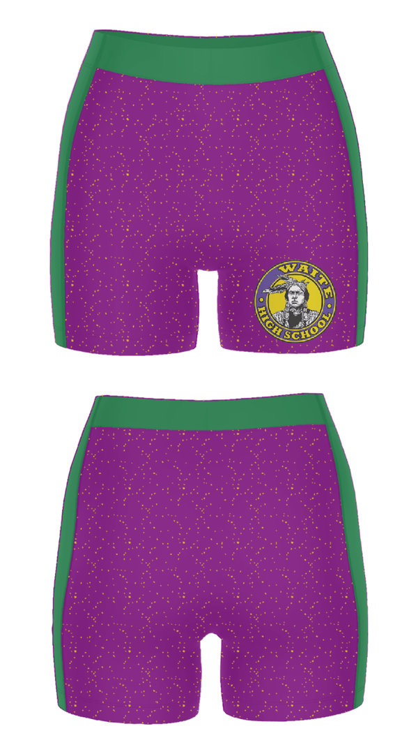 Women's Compression Shorts, Morrison R Waite High School Wrestling, Wrestling, Teamtime, Team time, sublimation, custom sports apparel, team uniforms, spirit wear, spiritwear, sports uniforms, custom shirts, team store, custom team store, fundraiser sports, apparel fundraiser