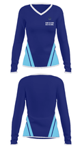 Hunter Huss High School 29740394 Women's Long Sleeve V-neck Shirt - 24