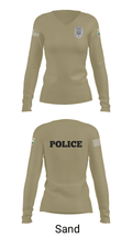 TAYLORSVILLE POLICE DEPARTMENT 5910107 Women's Long Sleeve V-neck Shirt - 47