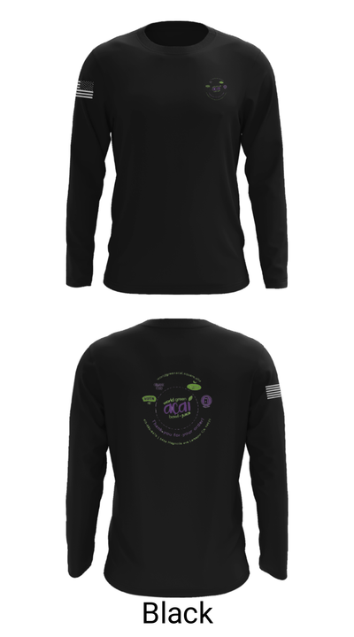 World green açaí bowl 42170125 Long Sleeve Performance Shirt - 11
