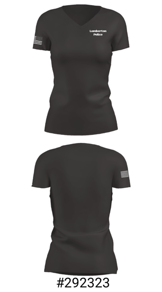 Women's Short Sleeve Vneck Shirt, Lumberton Police, Police, Teamtime, Team time, sublimation, custom sports apparel, team uniforms, spirit wear, spiritwear, sports uniforms, custom shirts, team store, custom team store, fundraiser sports, apparel fundraiser