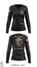 undefined Women's Long Sleeve V-neck Shirt - 24