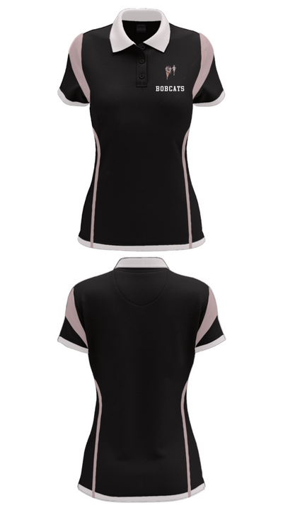 Bobcats 70742367 Women's Short Sleeve Performance Polo  - 26