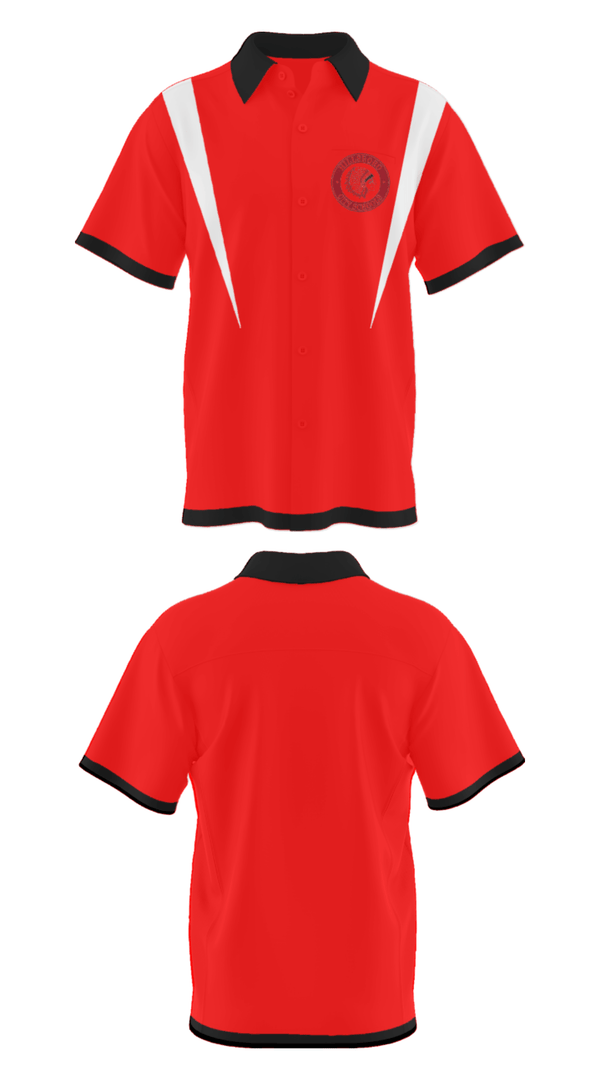 Short Sleeve Bowling Jersey, Hillsboro High School Bowling, Bowling, Teamtime, Team time, sublimation, custom sports apparel, team uniforms, spirit wear, spiritwear, sports uniforms, custom shirts, team store, custom team store, fundraiser sports, apparel fundraiser