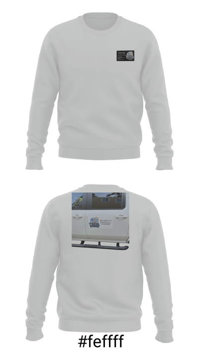 Tapia Tennis courts Resulfacing LLC 90376437 Crew Neck Sweatshirt - 16