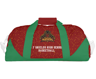 Duffle Bag, J F Shields High School Basketball, Men's Basketball, Teamtime, Team time, sublimation, custom sports apparel, team uniforms, spirit wear, spiritwear, sports uniforms, custom shirts, team store, custom team store, fundraiser sports, apparel fundraiser