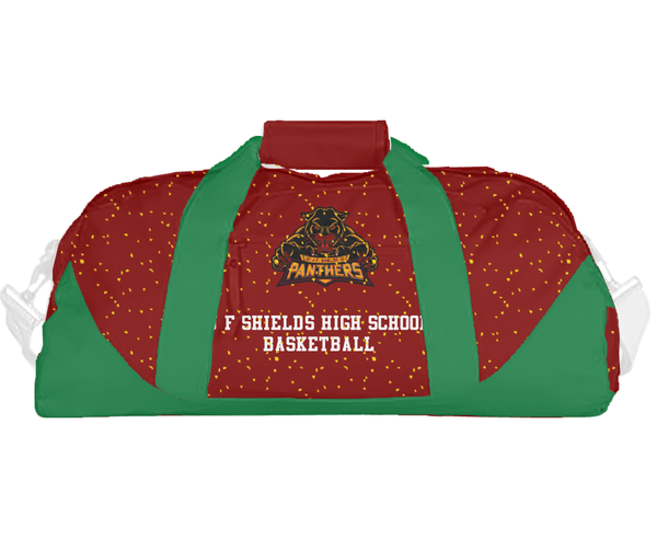 Duffle Bag, J F Shields High School Basketball, Men's Basketball, Teamtime, Team time, sublimation, custom sports apparel, team uniforms, spirit wear, spiritwear, sports uniforms, custom shirts, team store, custom team store, fundraiser sports, apparel fundraiser