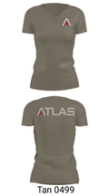 ATLAS 52779746 Women's Short Sleeve V-neck Shirt - 36
