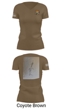 Utilities Platoon 19419803 Women's Short Sleeve V-neck Shirt - 12