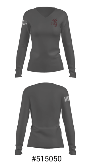 Women's Long Sleeve Vneck Shirt, , Police, Teamtime, Team time, sublimation, custom sports apparel, team uniforms, spirit wear, spiritwear, sports uniforms, custom shirts, team store, custom team store, fundraiser sports, apparel fundraiser
