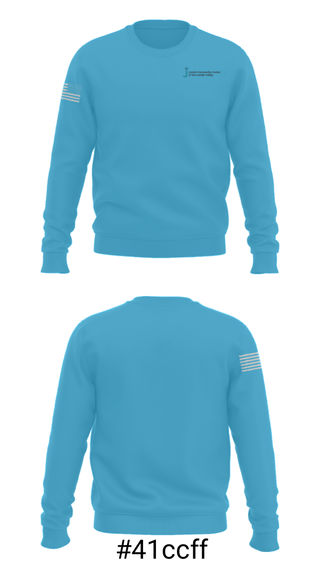 Crew Neck Sweatshirt, Jewish Community Center of the Lehigh Valley, Spirit Store, Teamtime, Team time, sublimation, custom sports apparel, team uniforms, spirit wear, spiritwear, sports uniforms, custom shirts, team store, custom team store, fundraiser sports, apparel fundraiser