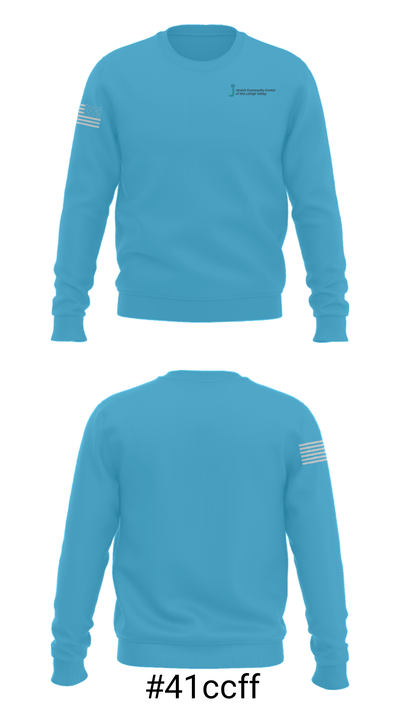 Jewish Community Center of the Lehigh Valley 38870353 Crew Neck Sweatshirt - 16