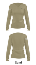 Casa de Dios 14899399 Women's Long Sleeve V-neck Shirt - 47