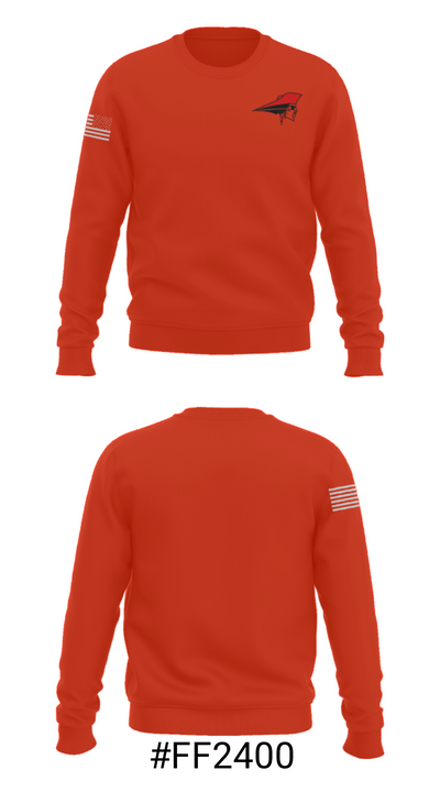 Perry High School Softball 23229764 Crew Neck Sweatshirt - 16