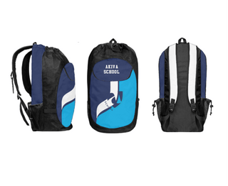 Gear Bag, Akiva School, Spirit Store, Teamtime, Team time, sublimation, custom sports apparel, team uniforms, spirit wear, spiritwear, sports uniforms, custom shirts, team store, custom team store, fundraiser sports, apparel fundraiser