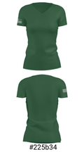 Eleanor Lemaire Junior High School Wrestling 27572791 Women's Short Sleeve V-neck Shirt - 21