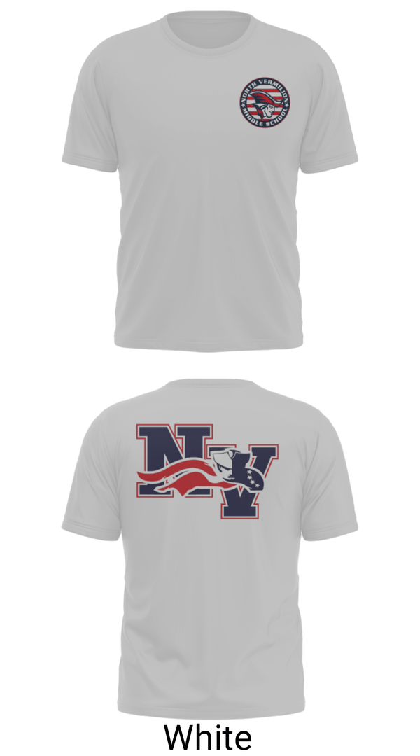 Short Sleeve Performance Shirt, North Vermilion Middle School Basketball, Women's Basketball, Teamtime, Team time, sublimation, custom sports apparel, team uniforms, spirit wear, spiritwear, sports uniforms, custom shirts, team store, custom team store, fundraiser sports, apparel fundraiser