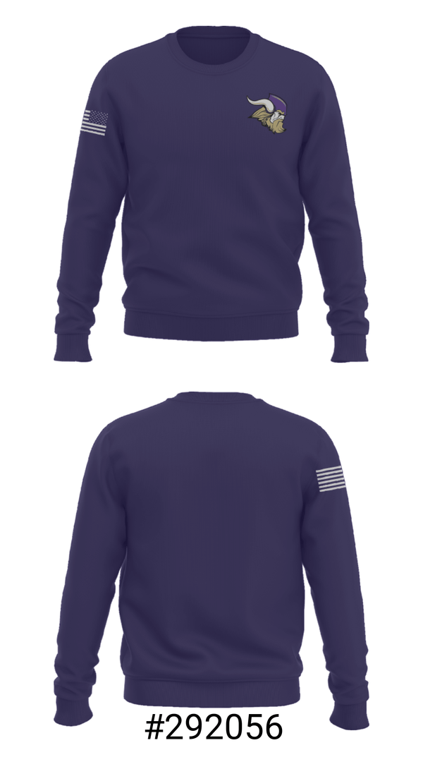 Crew Neck Sweatshirt, North Kitsap High School Gymnastics, Spirit Store, Teamtime, Team time, sublimation, custom sports apparel, team uniforms, spirit wear, spiritwear, sports uniforms, custom shirts, team store, custom team store, fundraiser sports, apparel fundraiser