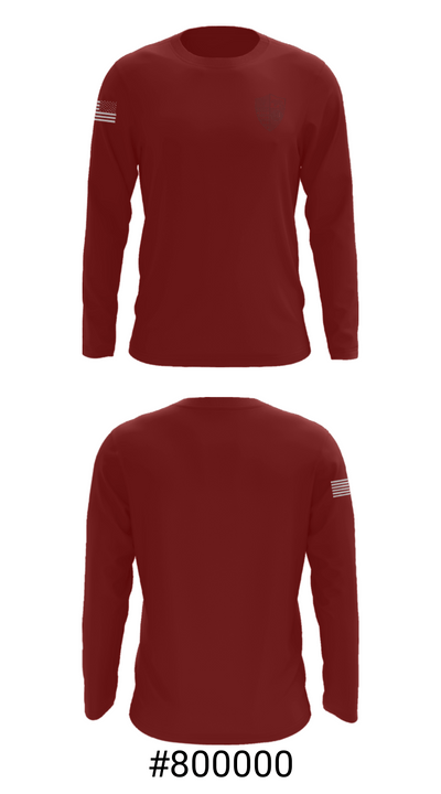 Valiente College Preparatory Charter School 46137287 Long Sleeve Performance Shirt - 18
