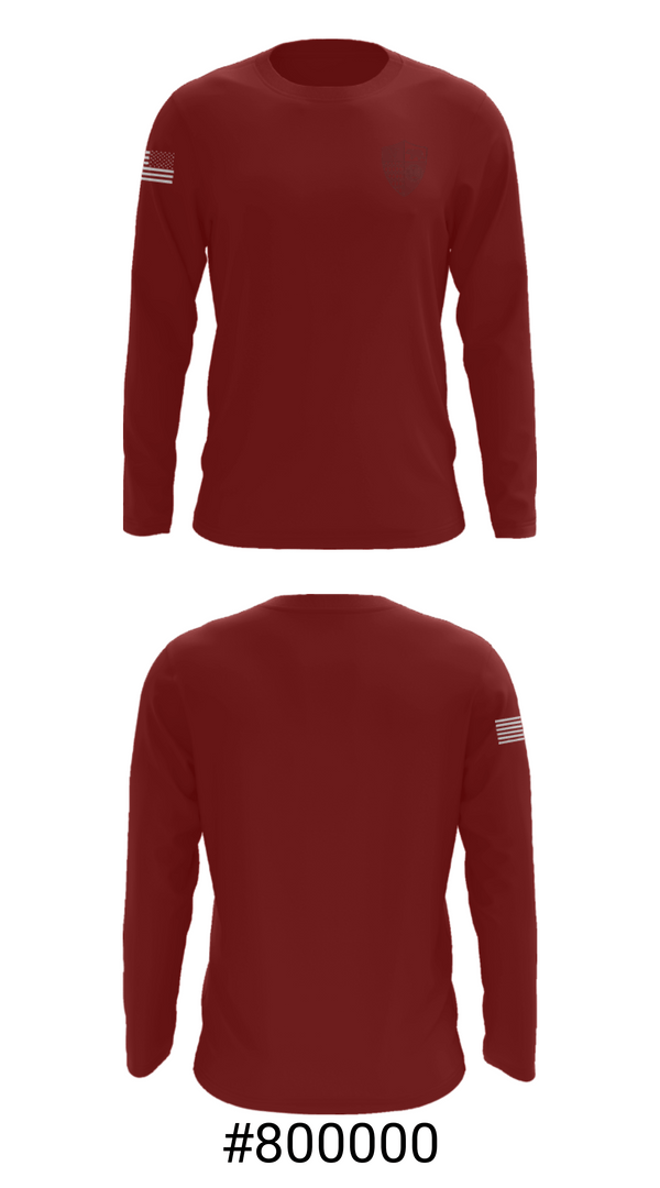 Long Sleeve Performance Shirt, Valiente College Preparatory Charter School, Spirit Store, Teamtime, Team time, sublimation, custom sports apparel, team uniforms, spirit wear, spiritwear, sports uniforms, custom shirts, team store, custom team store, fundraiser sports, apparel fundraiser