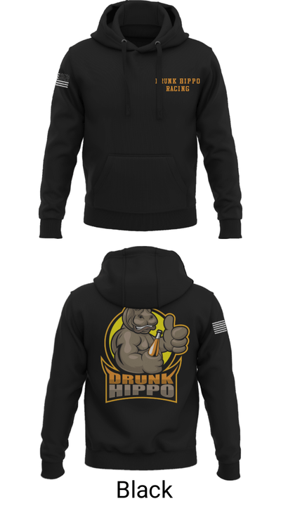 Drunk Hippo Racing 90284790 Hoodie - 10