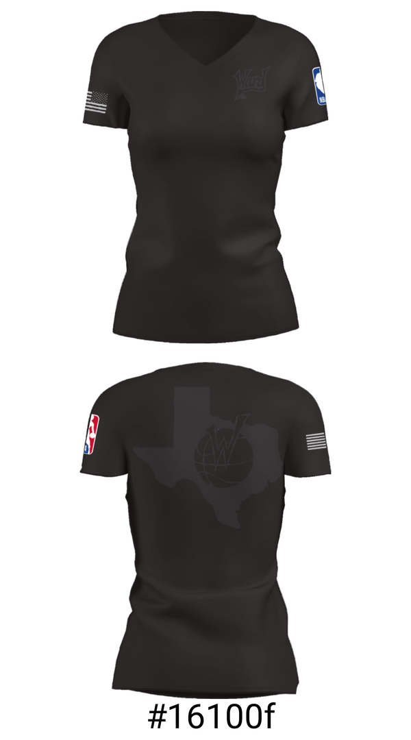 Women's Short Sleeve Vneck Shirt, WARD Inc., Men's Basketball, Teamtime, Team time, sublimation, custom sports apparel, team uniforms, spirit wear, spiritwear, sports uniforms, custom shirts, team store, custom team store, fundraiser sports, apparel fundraiser