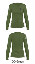Tulsa county 55964763 Women's Long Sleeve V-neck Shirt - 31