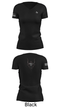 Border hoppers 2149138 Women's Short Sleeve V-neck Shirt - 14