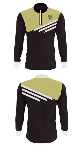 Quarter Zip Jacket, Oak Forest High School, Spirit Store, Teamtime, Team time, sublimation, custom sports apparel, team uniforms, spirit wear, spiritwear, sports uniforms, custom shirts, team store, custom team store, fundraiser sports, apparel fundraiser