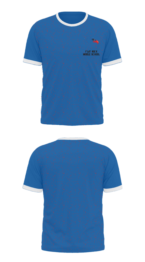 Short Sleeve Performance Shirt, Flat Rock Middle School, Spirit Store, Teamtime, Team time, sublimation, custom sports apparel, team uniforms, spirit wear, spiritwear, sports uniforms, custom shirts, team store, custom team store, fundraiser sports, apparel fundraiser