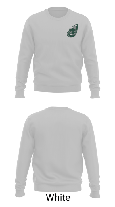 Jenison Junior High School Swimming 79083894 Crew Neck Sweatshirt - 2