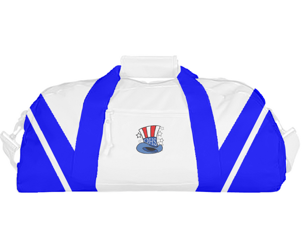 Duffle Bag, Quincy High School Swimming, Swimming, Teamtime, Team time, sublimation, custom sports apparel, team uniforms, spirit wear, spiritwear, sports uniforms, custom shirts, team store, custom team store, fundraiser sports, apparel fundraiser
