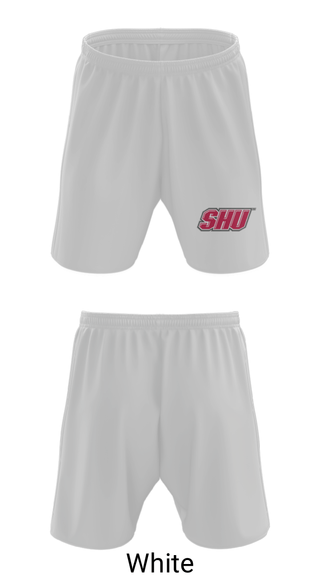 Athletic Shorts With Pockets, Sacred Heart University Basketball, Women's Basketball, Teamtime, Team time, sublimation, custom sports apparel, team uniforms, spirit wear, spiritwear, sports uniforms, custom shirts, team store, custom team store, fundraiser sports, apparel fundraiser