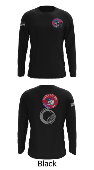 Long Sleeve Performance Shirt, Carver rams, Football, Teamtime, Team time, sublimation, custom sports apparel, team uniforms, spirit wear, spiritwear, sports uniforms, custom shirts, team store, custom team store, fundraiser sports, apparel fundraiser