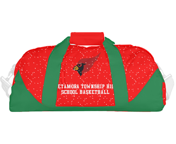 Duffle Bag, Metamora Township High School Basketball, Women's Basketball, Teamtime, Team time, sublimation, custom sports apparel, team uniforms, spirit wear, spiritwear, sports uniforms, custom shirts, team store, custom team store, fundraiser sports, apparel fundraiser
