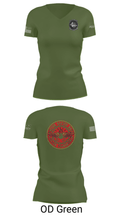 HSM-74 19793047 Women's Short Sleeve V-neck Shirt - 28