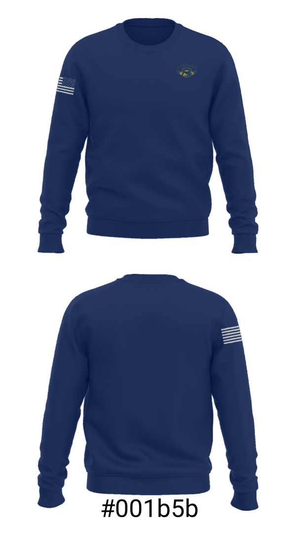 Crew Neck Sweatshirt, Hartland High School Hockey, Ice Hockey, Teamtime, Team time, sublimation, custom sports apparel, team uniforms, spirit wear, spiritwear, sports uniforms, custom shirts, team store, custom team store, fundraiser sports, apparel fundraiser