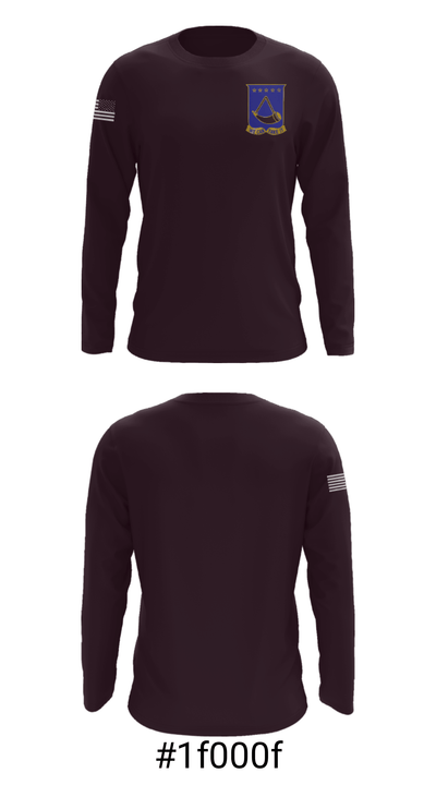 150th cavalry regiment 11630722 Long Sleeve Performance Shirt - 3