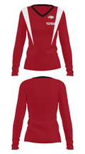 Westmoreland High School 86197534 Women's Long Sleeve V-neck Shirt - 29