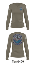 USS GEORGE WASHINGTON CVN-73 87107086 Women's Long Sleeve V-neck Shirt - 39