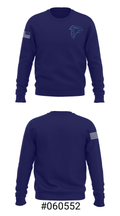 Bertie High School Basketball 25327605 Crew Neck Sweatshirt - 16