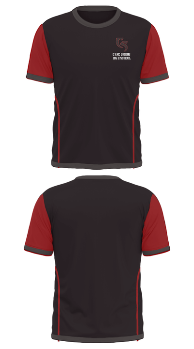 Cave Spring High School 3125404 Short Sleeve Performance Shirt - 24